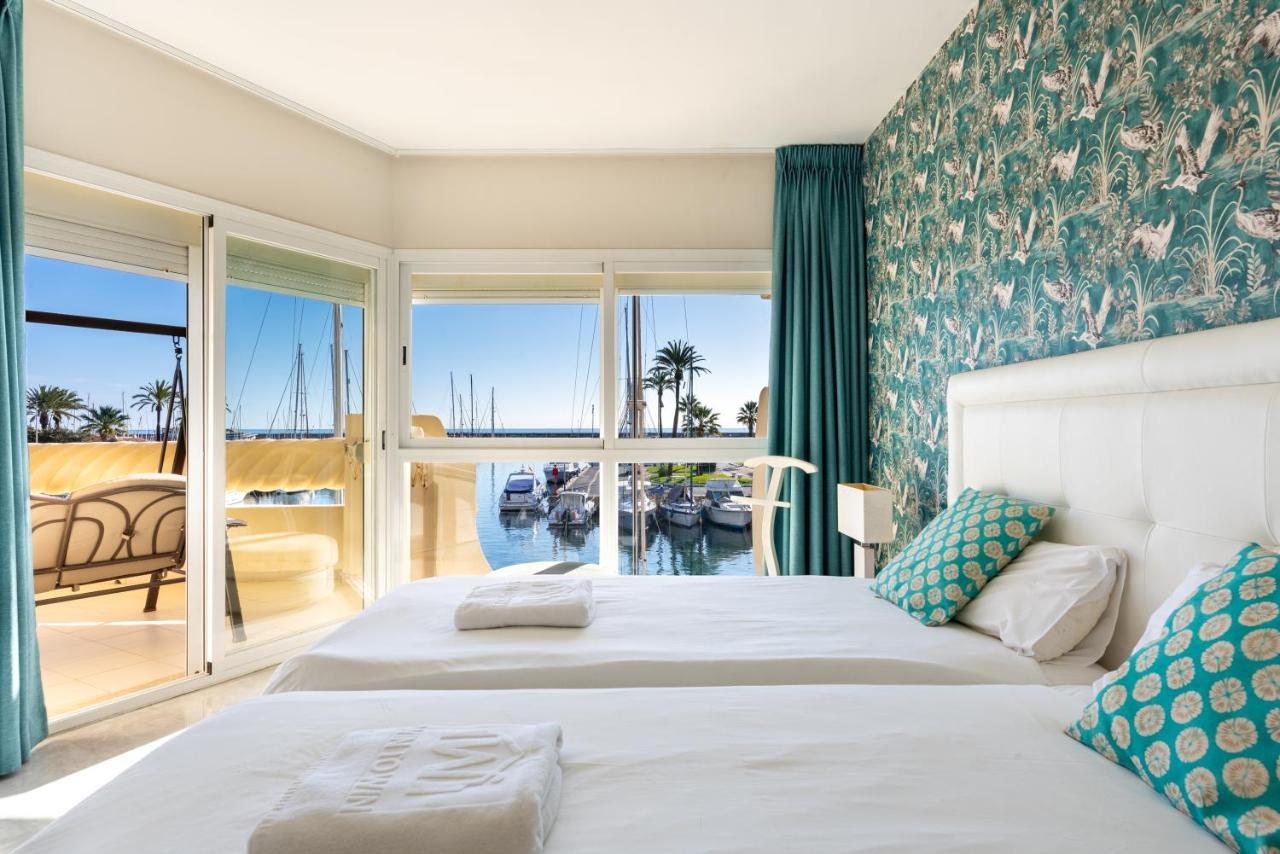 Wintowinrentals Luxury And Sea View Inside Puerto Marina เบนัลมาเดนา ภายนอก รูปภาพ