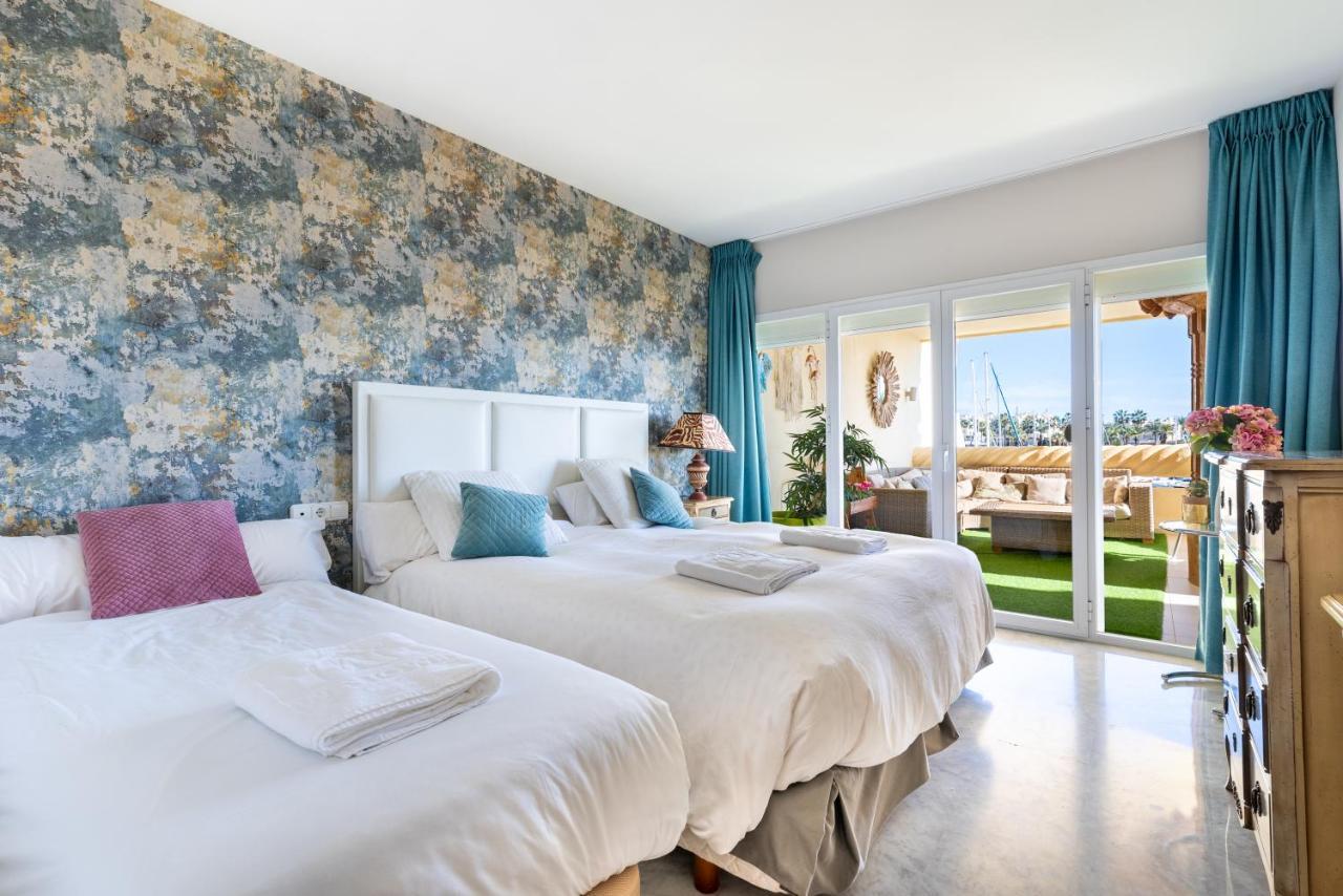 Wintowinrentals Luxury And Sea View Inside Puerto Marina เบนัลมาเดนา ภายนอก รูปภาพ