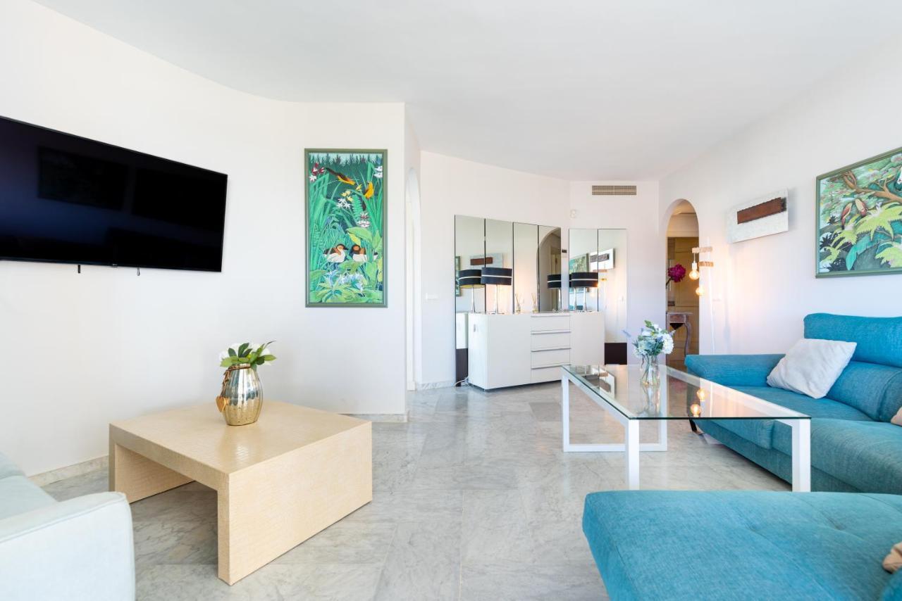 Wintowinrentals Luxury And Sea View Inside Puerto Marina เบนัลมาเดนา ภายนอก รูปภาพ