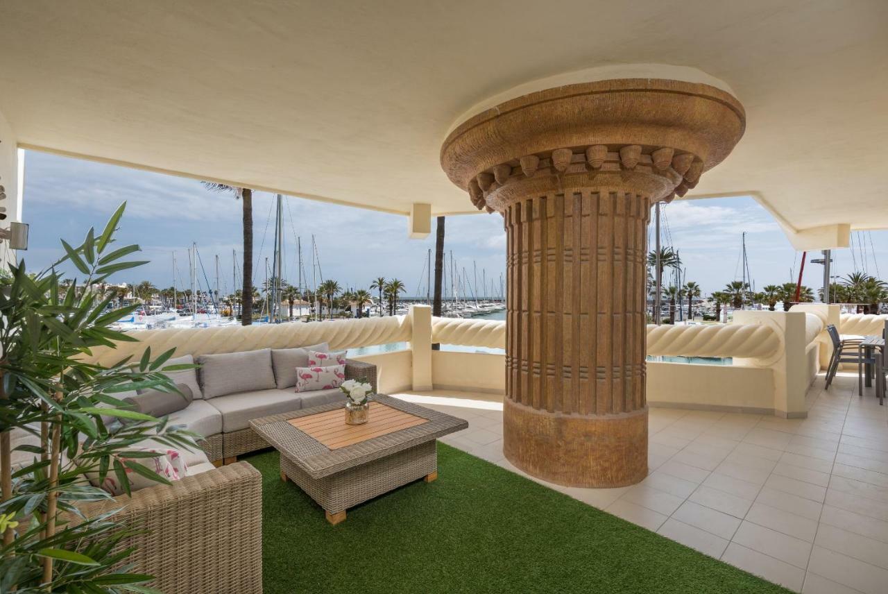 Wintowinrentals Luxury And Sea View Inside Puerto Marina เบนัลมาเดนา ภายนอก รูปภาพ